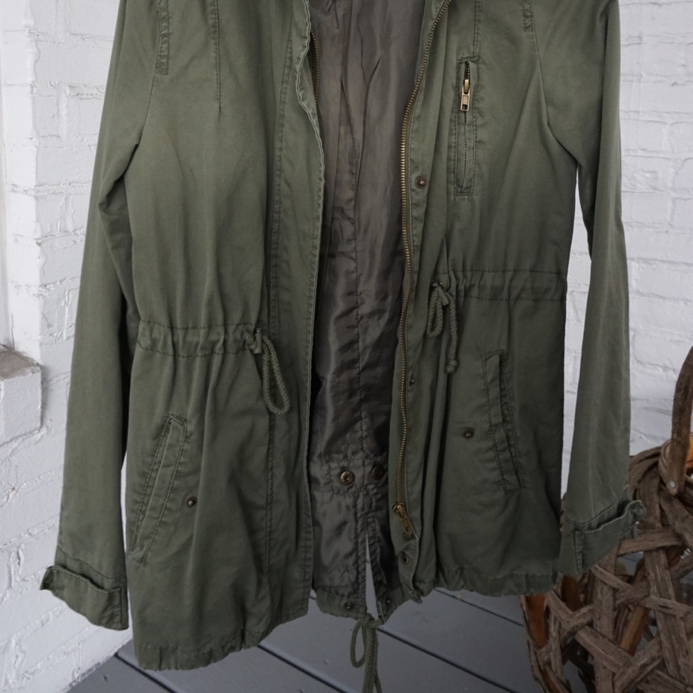 Green Army Jacket - Picture 2 of 2